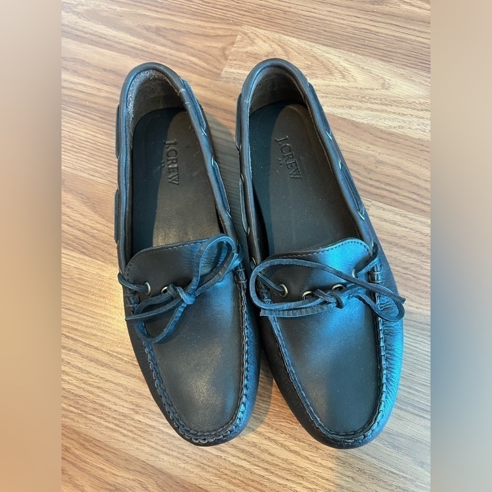 J.Crew Leather Driving Moccasins Shoes